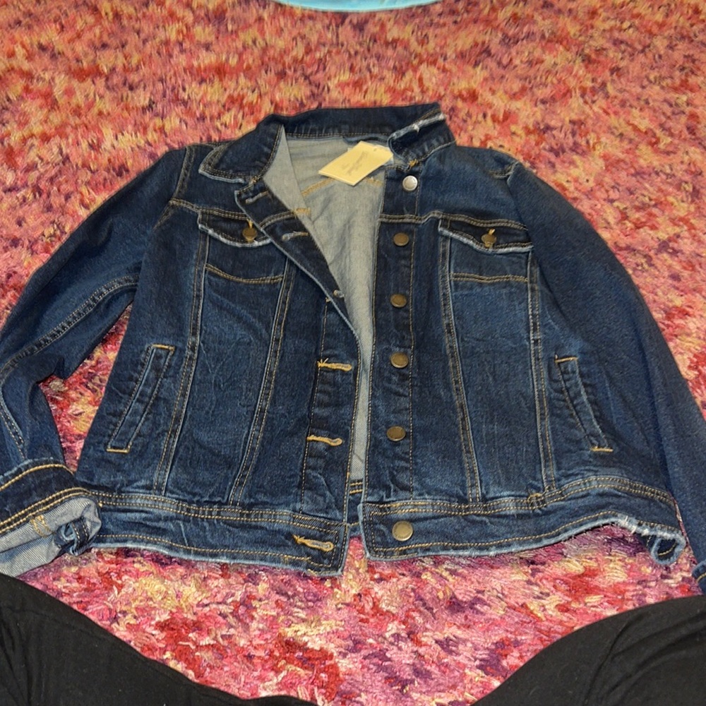 Dark denim jacket